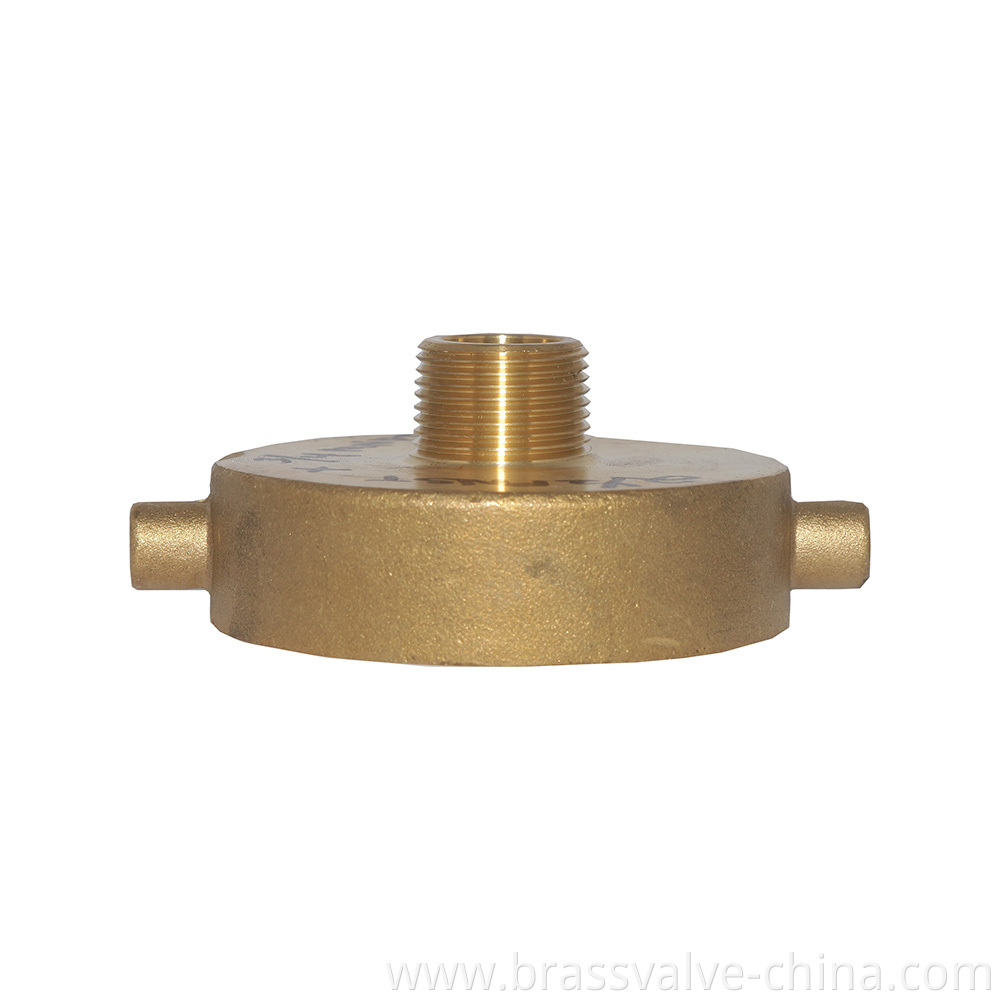 Lead Free Brass Fire Hydrant Adapters for Fire Extinguisher System